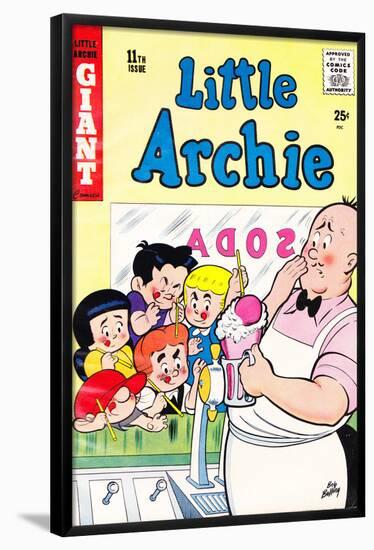 Archie Comics Retro: Little Archie Comic Book Cover No.11 (Aged)-Bob Bolling-Framed Poster