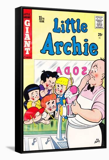 Archie Comics Retro: Little Archie Comic Book Cover No.11 (Aged)-Bob Bolling-Framed Stretched Canvas