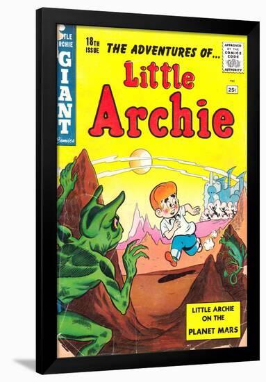 Archie Comics Retro: Little Archie Comic Book Cover No.18 (Aged)-Bob Bolling-Framed Poster