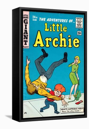 Archie Comics Retro: Little Archie Comic Book Cover No.24 (Aged)-Bob Bolling-Framed Stretched Canvas