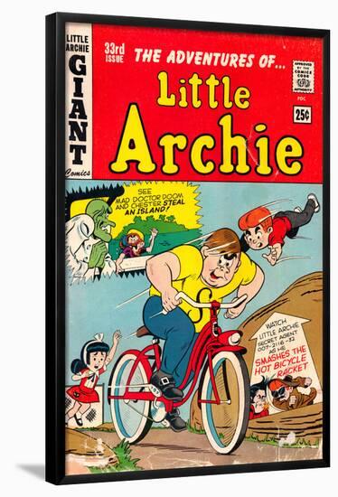 Archie Comics Retro: Little Archie Comic Book Cover No.33 (Aged)-Bob Bolling-Framed Poster
