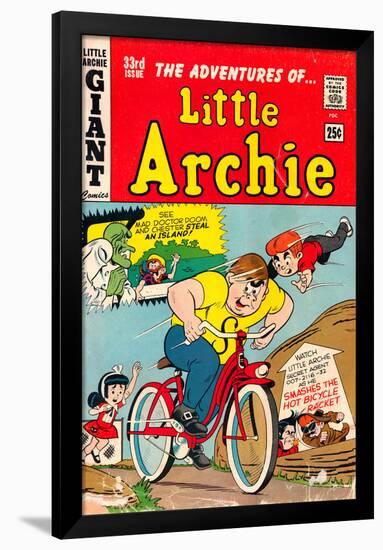 Archie Comics Retro: Little Archie Comic Book Cover No.33 (Aged)-Bob Bolling-Framed Poster