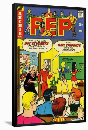 Archie Comics Retro: Pep Comic Book Cover No.291 (Aged)-null-Framed Poster