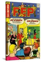 Archie Comics Retro: Pep Comic Book Cover No.291 (Aged)-null-Stretched Canvas