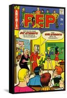 Archie Comics Retro: Pep Comic Book Cover No.291 (Aged)-null-Framed Stretched Canvas