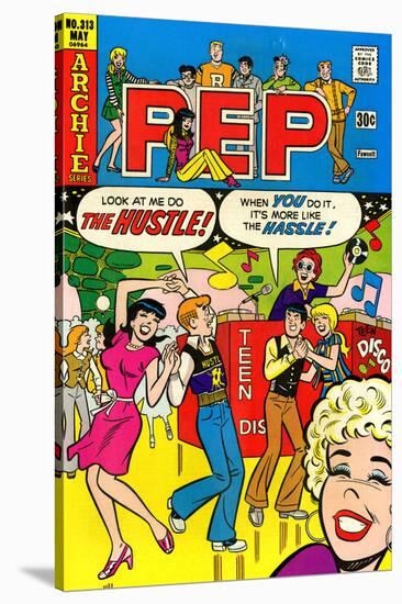 Archie Comics Retro: Pep Comic Book Cover No.313 (Aged)-null-Stretched Canvas