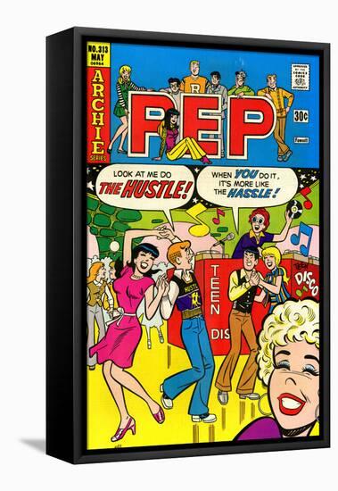 Archie Comics Retro: Pep Comic Book Cover No.313 (Aged)-null-Framed Stretched Canvas