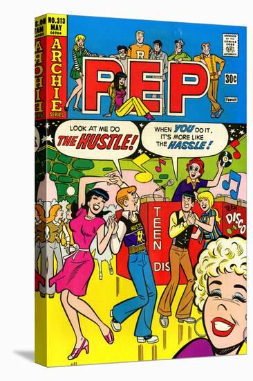 Archie Comics Retro: Pep Comic Book Cover No.313 (Aged)-null-Stretched Canvas