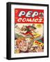 Archie Comics Retro: Pep Comic Book Cover No.47 (Aged)-null-Framed Art Print