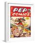 Archie Comics Retro: Pep Comic Book Cover No.47 (Aged)-null-Framed Art Print