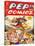 Archie Comics Retro: Pep Comic Book Cover No.47 (Aged)-null-Stretched Canvas
