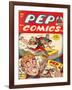 Archie Comics Retro: Pep Comic Book Cover No.47 (Aged)-null-Framed Art Print