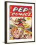 Archie Comics Retro: Pep Comic Book Cover No.47 (Aged)-null-Framed Art Print