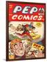 Archie Comics Retro: Pep Comic Book Cover No.47 (Aged)-null-Framed Art Print