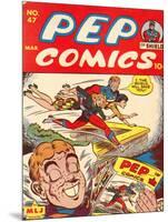 Archie Comics Retro: Pep Comic Book Cover No.47 (Aged)-null-Mounted Art Print