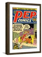 Archie Comics Retro: Pep Comic Book Cover No.94 (Aged)-Bill Vigoda-Framed Art Print