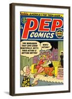 Archie Comics Retro: Pep Comic Book Cover No.94 (Aged)-Bill Vigoda-Framed Art Print