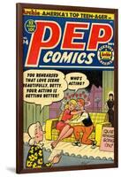 Archie Comics Retro: Pep Comic Book Cover No.94 (Aged)-Bill Vigoda-Framed Art Print