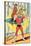 Archie Comics Retro: Pureheart The Powerful Comic Panel; Betty and Veronica (Aged)-null-Stretched Canvas
