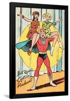 Archie Comics Retro: Pureheart The Powerful Comic Panel; Betty and Veronica (Aged)-null-Framed Poster