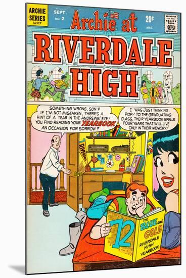 Archie Comics Retro: Riverdale High Comic Book Cover No.2 (Aged)-null-Mounted Poster