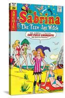 Archie Comics Retro: Sabrina The Teenage Witch Comic Book Cover No.48 (Aged)-null-Stretched Canvas