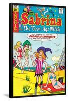 Archie Comics Retro: Sabrina The Teenage Witch Comic Book Cover No.48 (Aged)-null-Framed Poster
