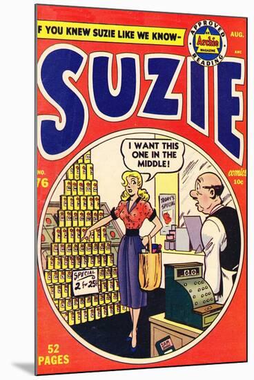 Archie Comics Retro: Suzie Comic Book Cover No.76 (Aged)-null-Mounted Art Print