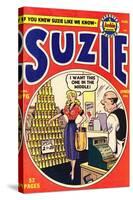 Archie Comics Retro: Suzie Comic Book Cover No.76 (Aged)-null-Stretched Canvas