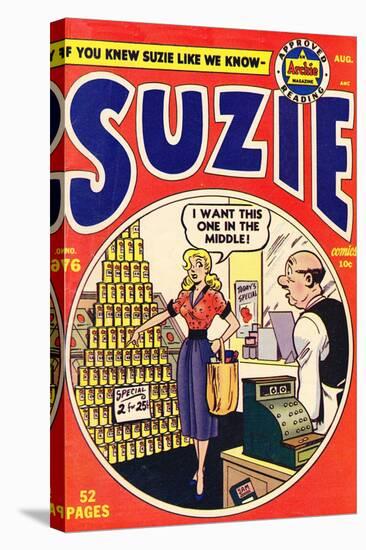 Archie Comics Retro: Suzie Comic Book Cover No.76 (Aged)-null-Stretched Canvas