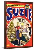 Archie Comics Retro: Suzie Comic Book Cover No.76 (Aged)-null-Framed Art Print