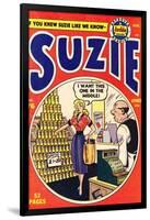 Archie Comics Retro: Suzie Comic Book Cover No.76 (Aged)-null-Framed Art Print