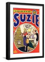 Archie Comics Retro: Suzie Comic Book Cover No.76 (Aged)-null-Framed Art Print