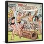 Archie Comics Retro: The Archies Comic Panel; The Prehistoric Archies (Aged)-null-Framed Poster