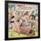 Archie Comics Retro: The Archies Comic Panel; The Prehistoric Archies (Aged)-null-Framed Poster