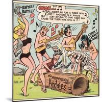 Archie Comics Retro: The Archies Comic Panel; The Prehistoric Archies (Aged)-null-Mounted Poster