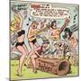 Archie Comics Retro: The Archies Comic Panel; The Prehistoric Archies (Aged)-null-Mounted Poster