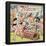 Archie Comics Retro: The Archies Comic Panel; The Prehistoric Archies (Aged)-null-Framed Poster