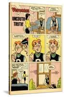 Archie Comics Retro: Veronica Comic Strip; Uncouth Truth (Aged)-null-Stretched Canvas