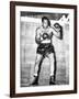 Archie Moore at Kenwood Camp, While Training for His Match with Rocky Marciano-null-Framed Photo