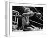 Archie Moore Knocked Out by Heavyweight Champion Rocky Marciano-null-Framed Photo