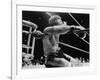 Archie Moore Knocked Out by Heavyweight Champion Rocky Marciano-null-Framed Photo