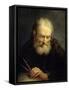 Archimedes, 18th Century-Giuseppe Nogari-Framed Stretched Canvas