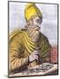 Archimedes (287-212 BC) (Later Colouration)-null-Mounted Giclee Print