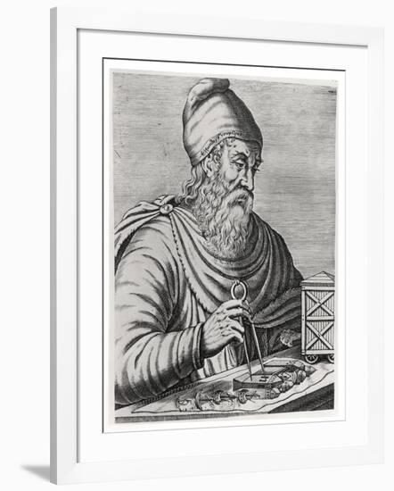 Archimedes (287-212 BC)-null-Framed Giclee Print