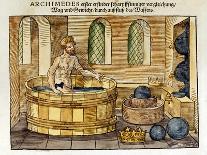 Archimedes in His Bath, 1547-Archimedes Archimedes-Mounted Giclee Print