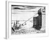 Archimedes' Burning Mirror, Device Used at the Siege of Syracuse, 215-212 BC-null-Framed Giclee Print