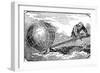 Archimedes (C287-212 B), Ancient Greek Mathematician and Inventor, 1824-null-Framed Giclee Print