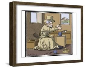 Archimedes (C287-212 BC), Ancient Greek Mathematician and Inventor, 1866-null-Framed Giclee Print