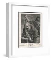 Archimedes Greek Mathematician and Inventor-null-Framed Art Print